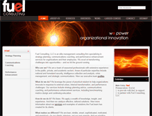 Tablet Screenshot of fuelconsultingllc.com